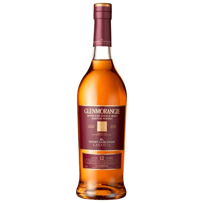 Glenmorangie Single Malt Scotch Whisky The Sherry Cask Finish Lasanta 0,7l